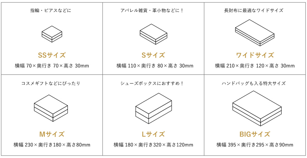 オリジナルの箱がついに商品化しました！