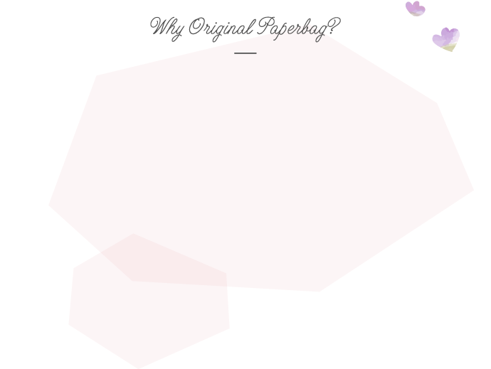Why Original Paperbag?