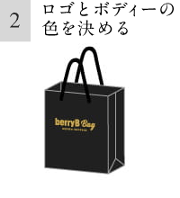 2.ロゴとボディーの色を決める