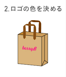 2.ロゴの色を決める