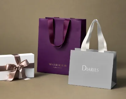 ラグジュアリーペーパーバッグ デザイン例01