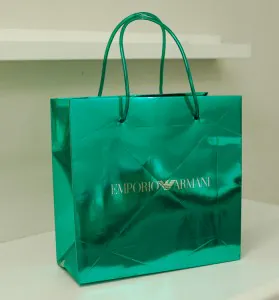 未来を感じさせるオシャレなショップ袋 | オリジナル紙袋（ショッパー