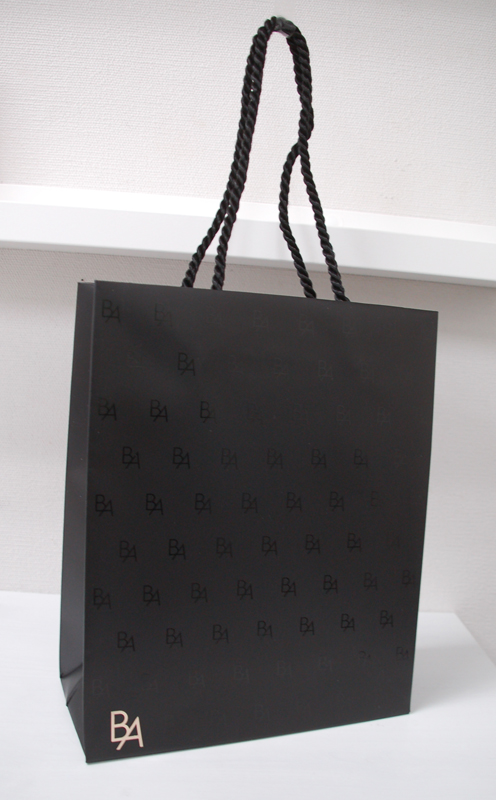 マニッシュなデザインのショップ袋 | オリジナルパッケージのベリービー