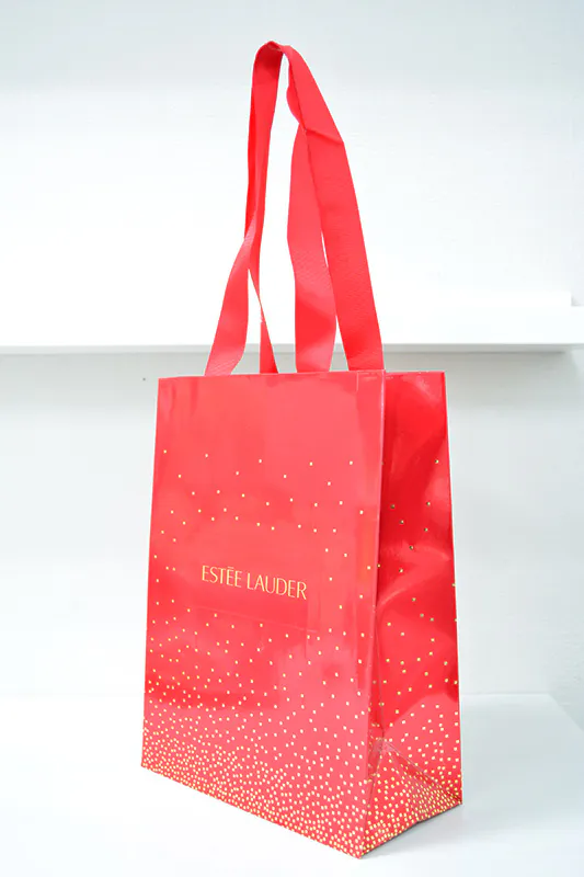 とってもクリスマスな紙袋