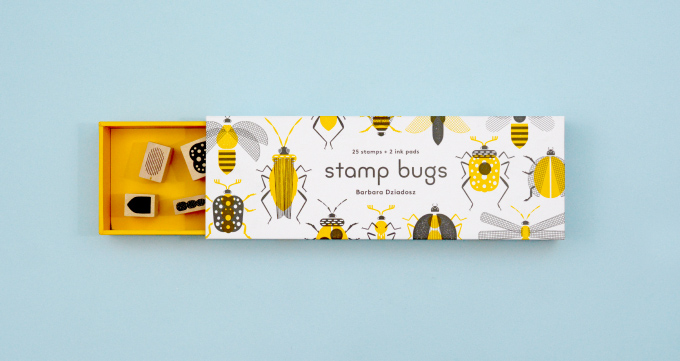 組み合わせ無限大！な昆虫のスタンプセット「stamp bugs」 | オリジナルパッケージのベリービー