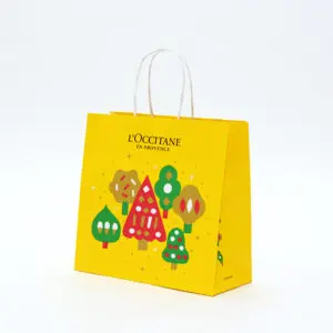 クリスマスコフレ用紙袋