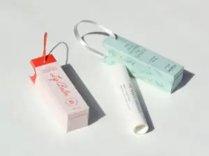 リップクリームサイズのオリジナル紙袋