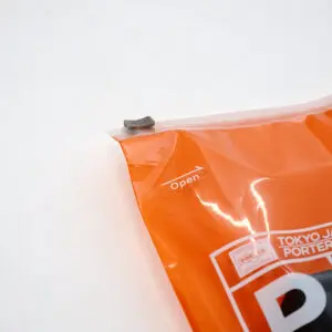 ポリ袋のジップ
