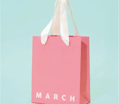 サンプル紙袋「MARCH」のご紹介！を読む