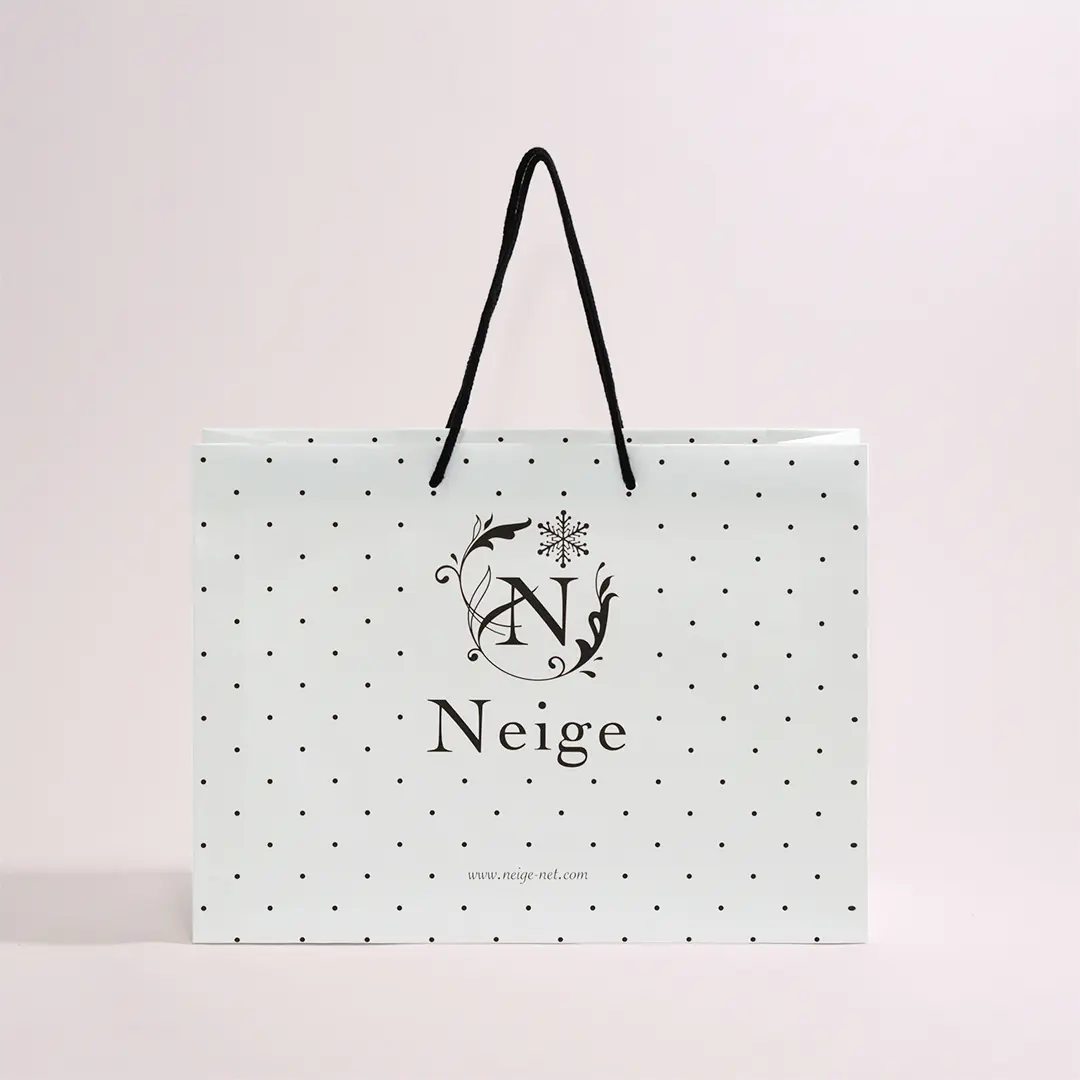 大人可愛いドットが素敵な紙袋0