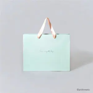 作品イメージを表現した紙袋1