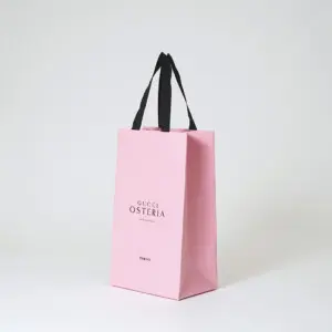 ハイブランドが手がけるイタリアンレストランの紙袋 | オリジナル紙袋