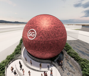 大阪・関西万博 シンガポールパビリオン『ドリーム・スフィア』の外観