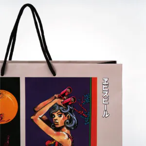 鮮やかなフルカラーが美しい！ヱビスビールと荒木飛呂彦氏がコラボした特別感溢れるオリジナル紙袋