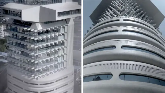 IICOMBINEDの本社ビル、「HAUS NOWHERE SEOUL」の外観