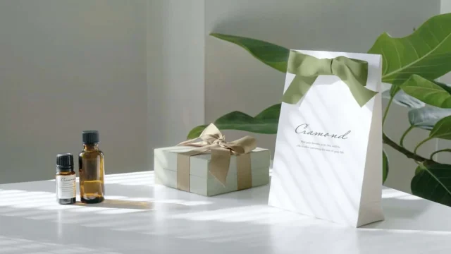 ベリービーのプレゼントバッグとオリジナルボックス