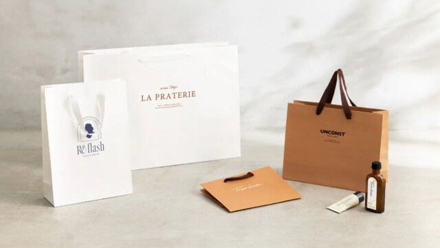 ベリービーのクラフト紙袋