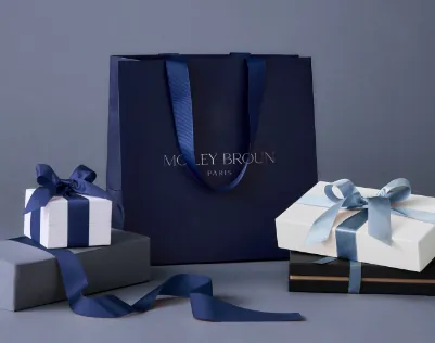 ラグジュアリー紙袋 デザイン例04